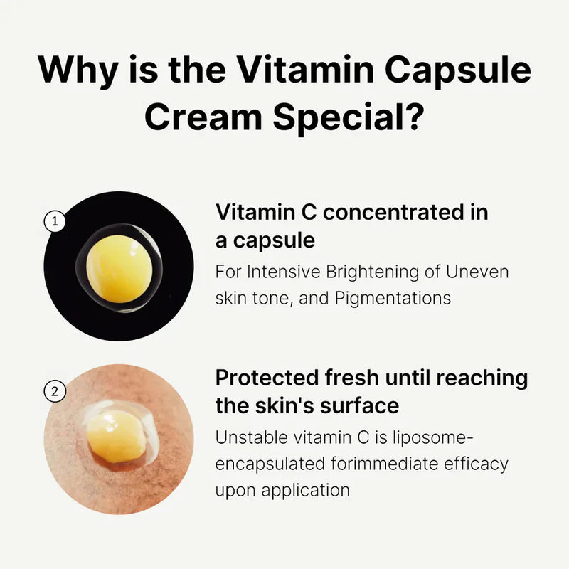 KOREAN VITAMIN C CAPSULE TECHNOLOGY FOR VISIBLY BRIGHTER, GLOWING SKIN