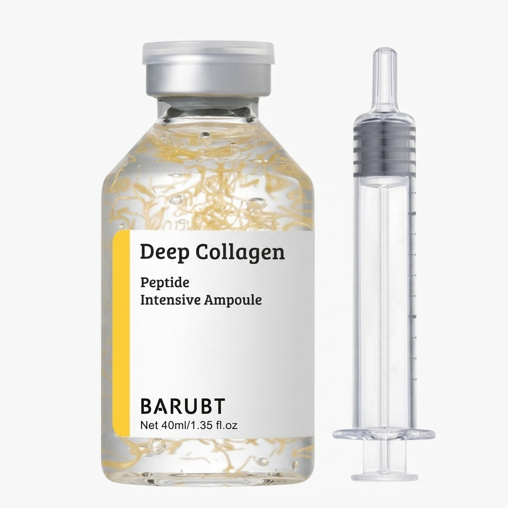 Skincare Collagen Ampoule and Applicator — Studio - Clean | Generated by Modelize